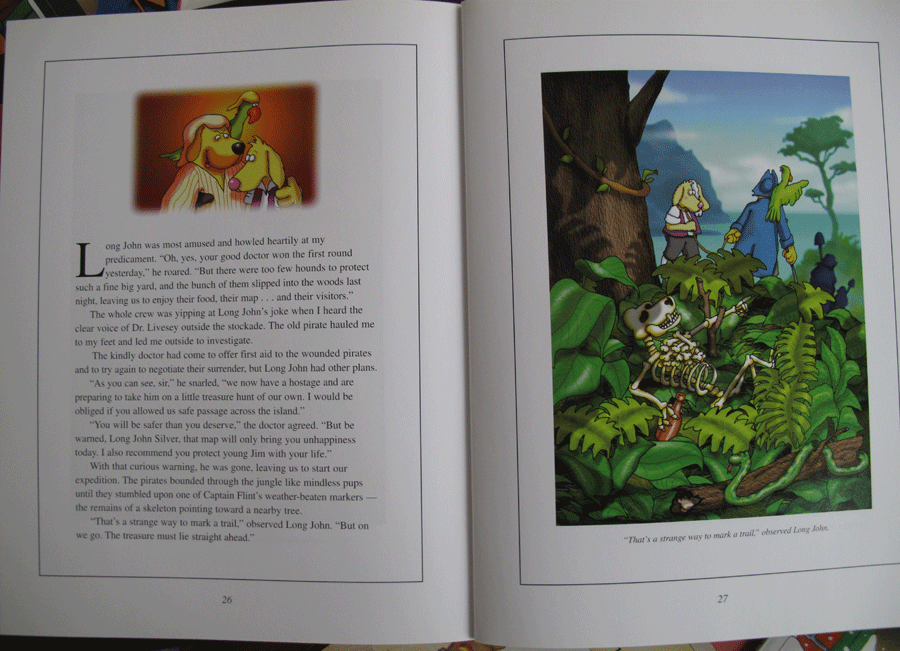 Treasure Island spread 2