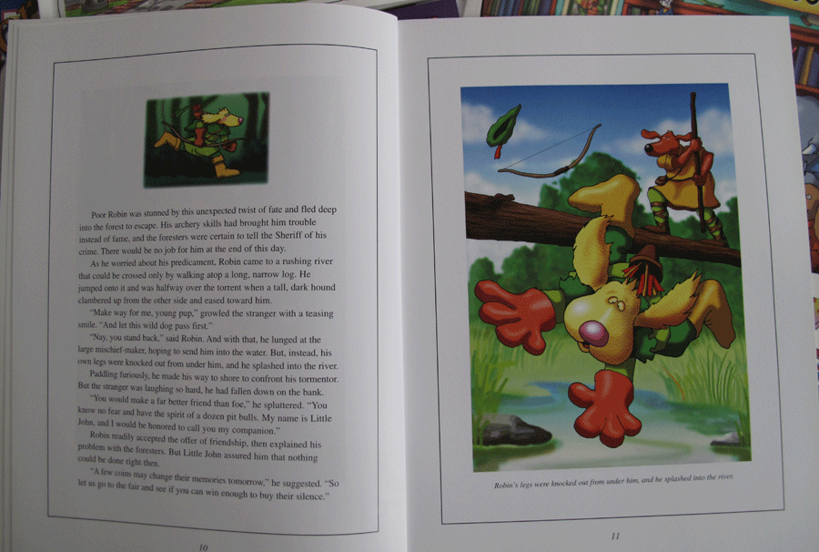 Robin Hood sample spread 1